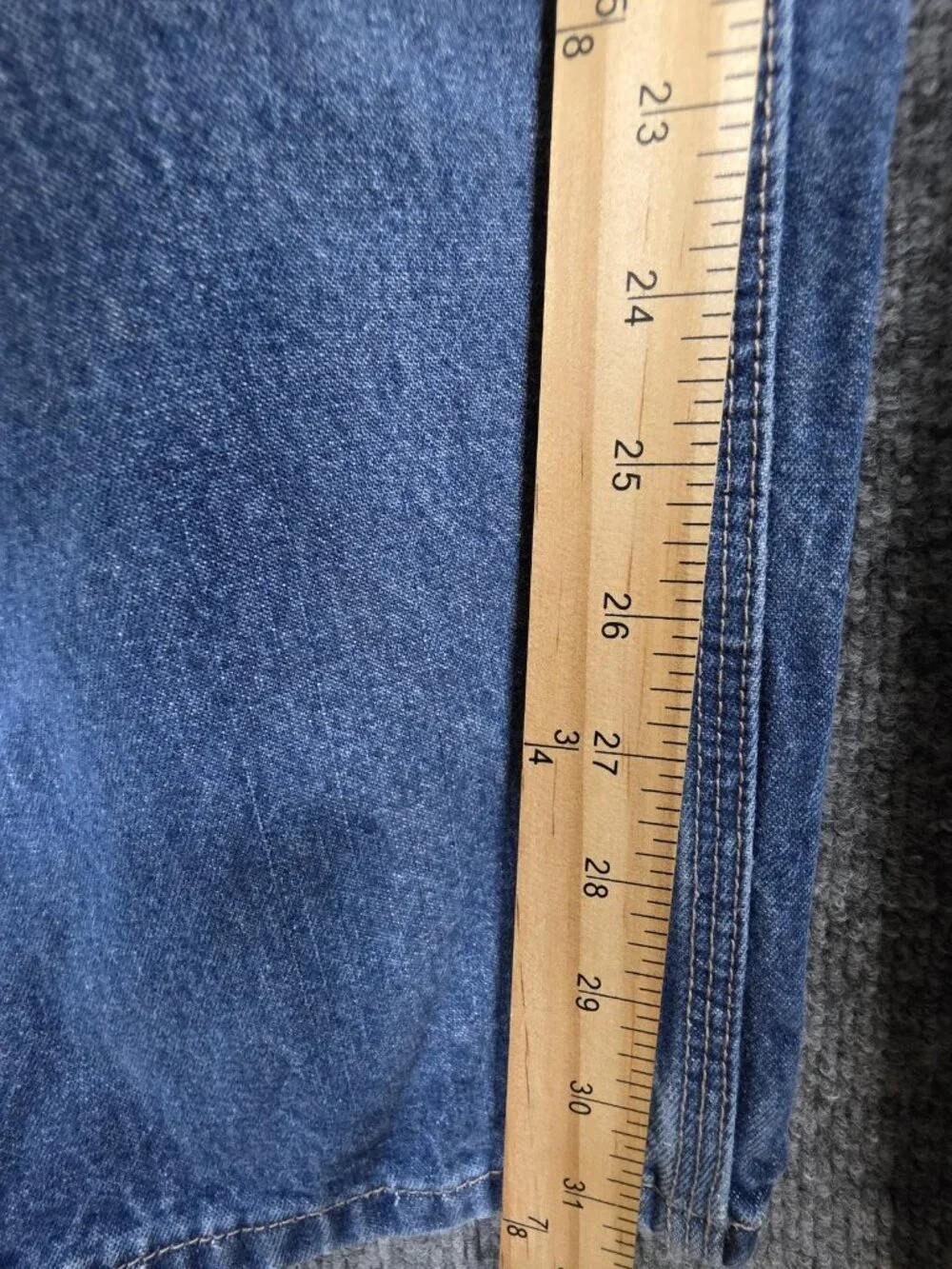 Carhartt FR Jeans Mens 40x34 Flame Resistant Denim Workwear Pants Distressed